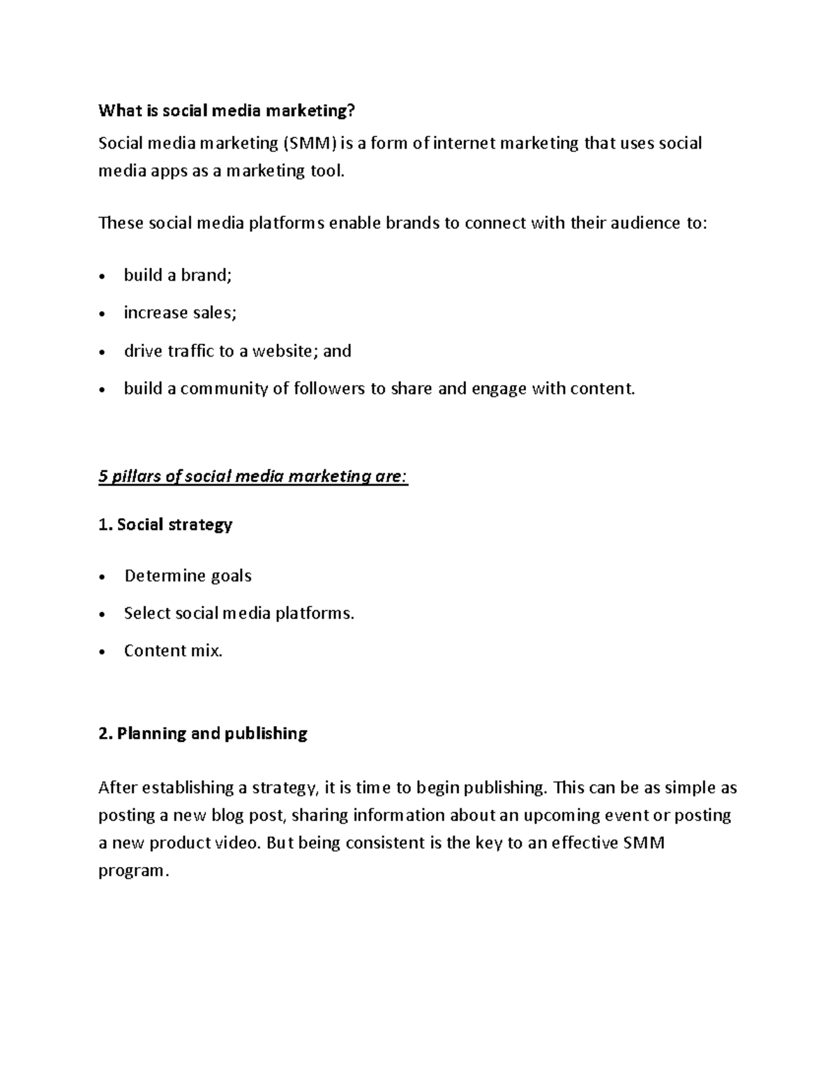 Social media marketing What is social media marketing? Social media