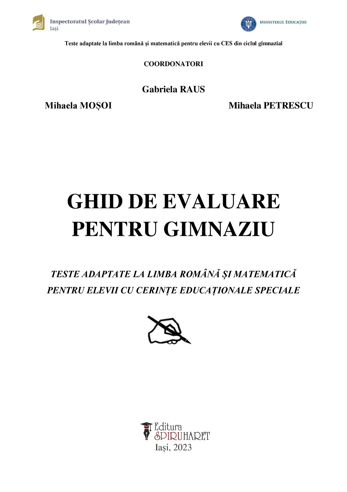 GHID Evaluare Gimnaziu Teste- Adaptate Final Compressed - COORDONATORI ...