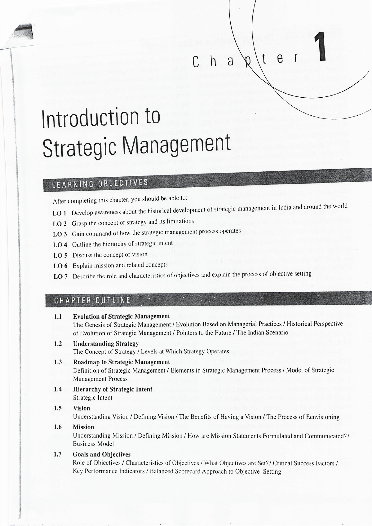 Module I - Introduction To Strategic Management - Studocu