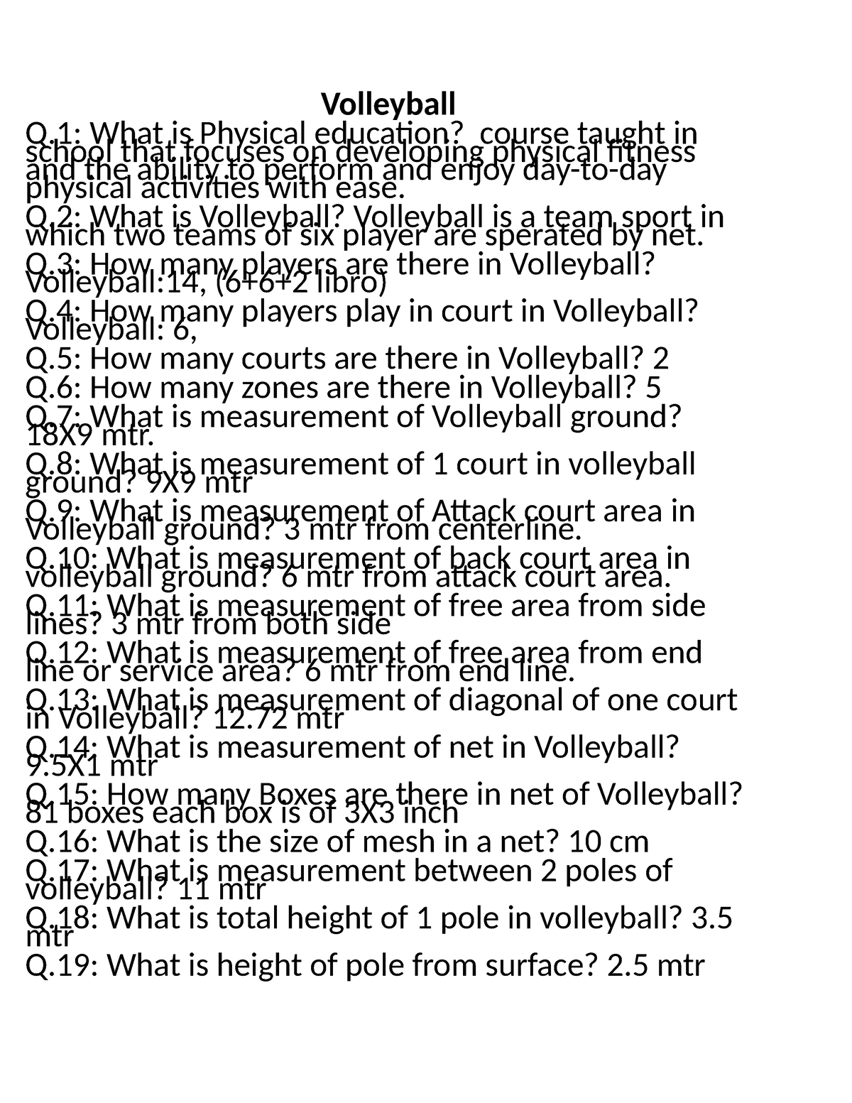 How Many Players Are There in Volleyball?