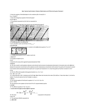 Pm I - Basic engineering correlation - Studocu