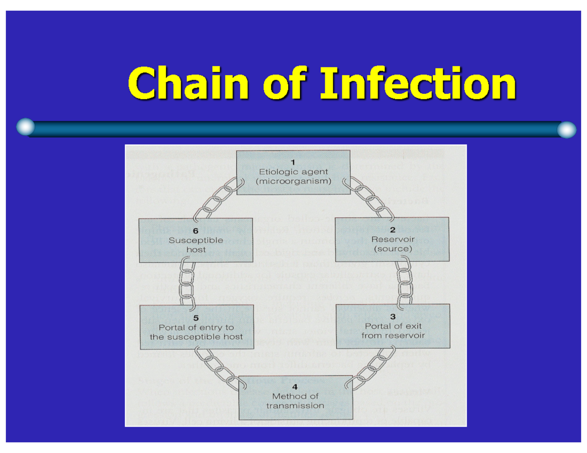 Sexually transmitted disease - Compatibility Mode - Chain of Infection ...