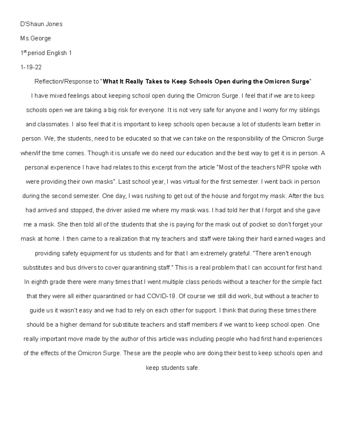 - Ao W Reflection Response Document - D’Shaun Jones Ms 1 st period ...