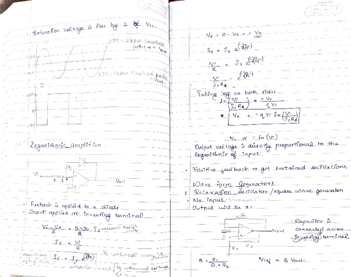 Electro 2 jfet op amp fet integrator diffrentiator circuit physics