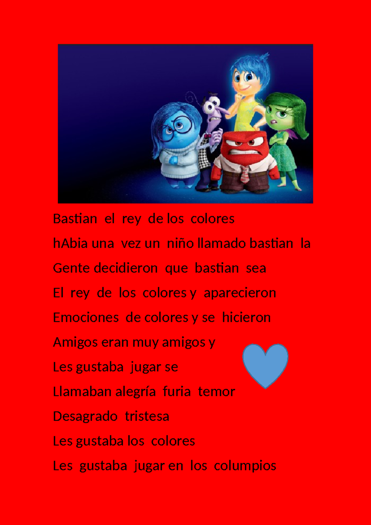 Bastian el rey de los colores - guzman - matemática 2 - Bastian el rey ...