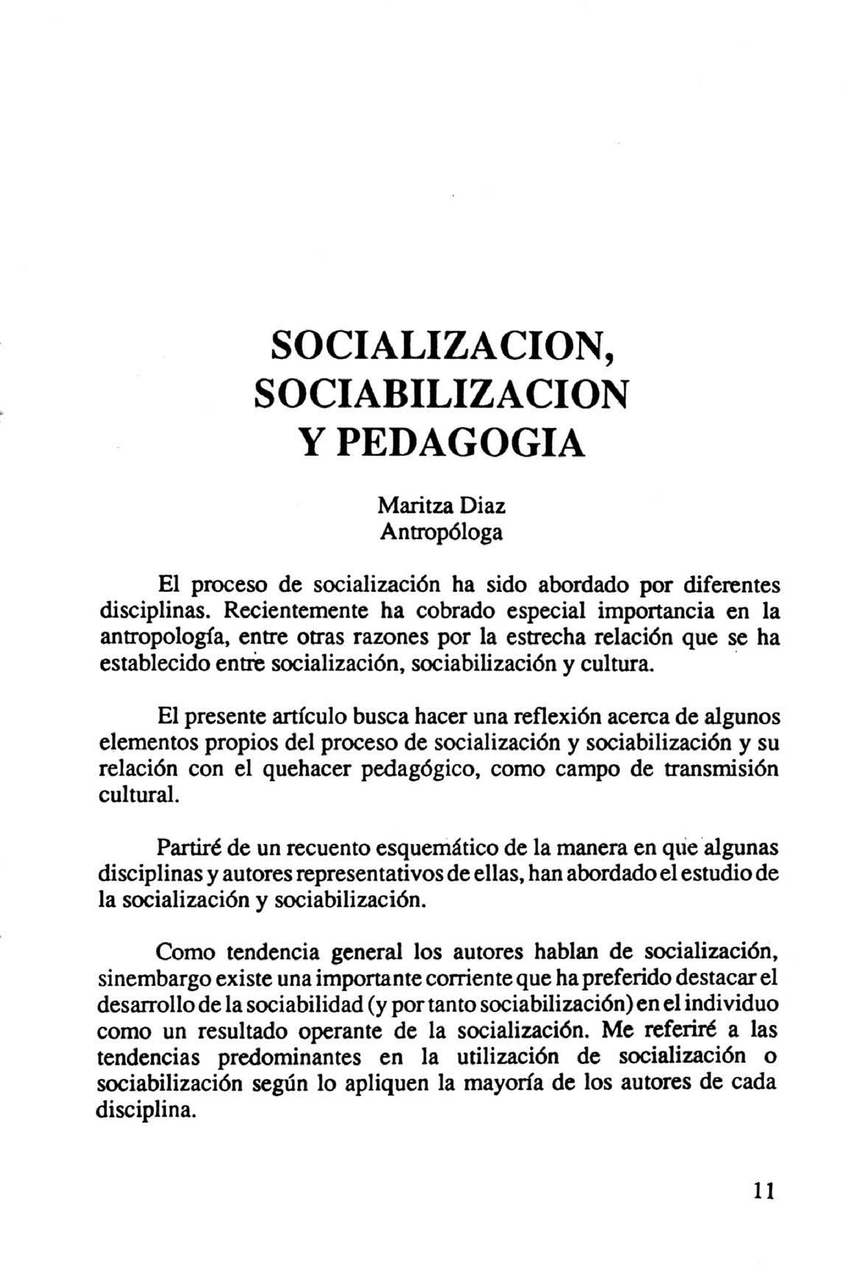 Articulo Socialización Y Sociabilizacióna - SOCIALIZACION ...