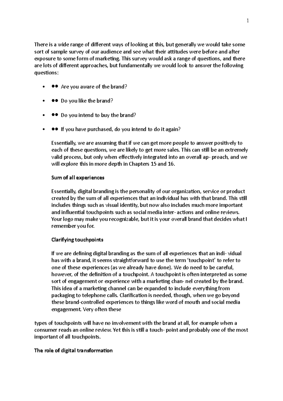 Notes-3 - viewpoint - 1 There is a wide range of different ways of ...