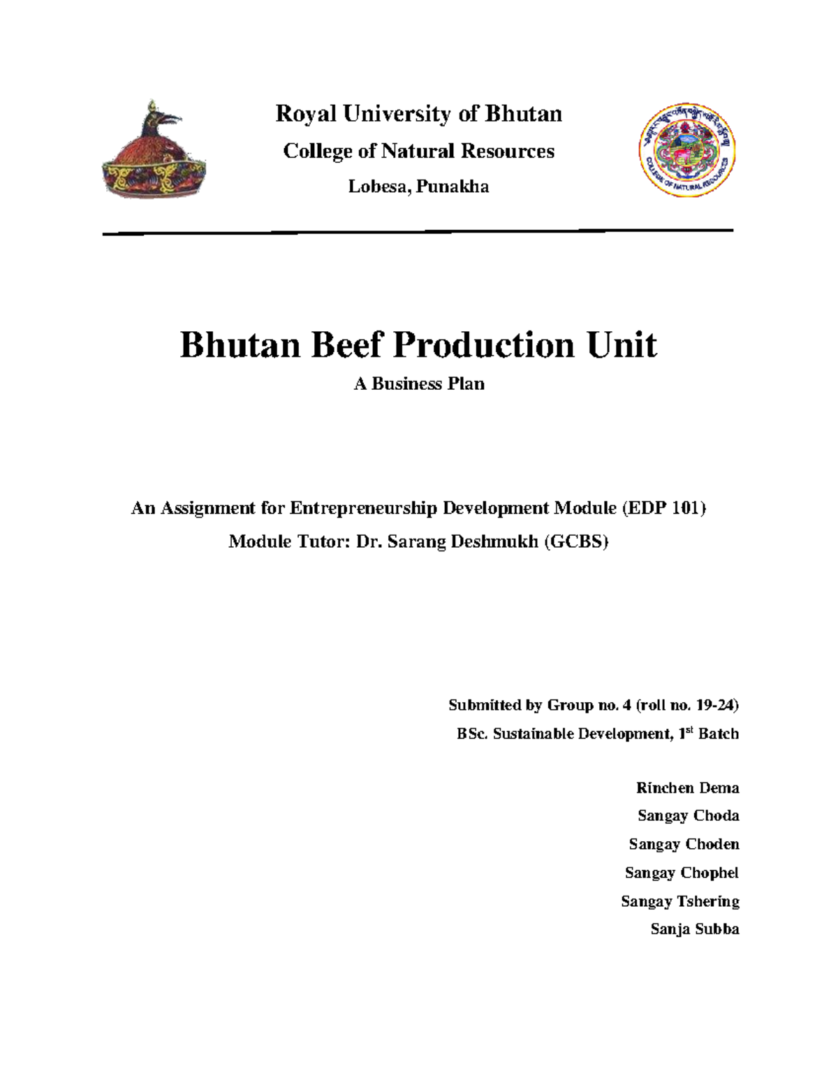 beef abattoir business plan pdf