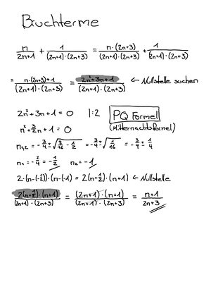 Potenzgesetze - Zusammenfassung des Mathe Kurses 1. Semester ...