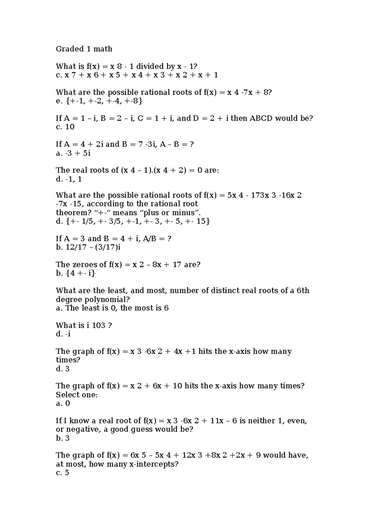 graded-1-math-graded-1-math-what-is-f-x-x-8-1-divided-by-x-1