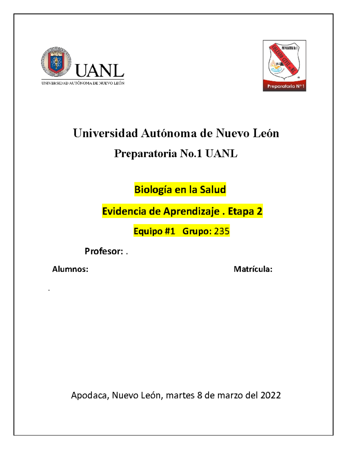 Equipo 1 Evidencia 2 BELS - Universidad Autónoma de Nuevo León ...