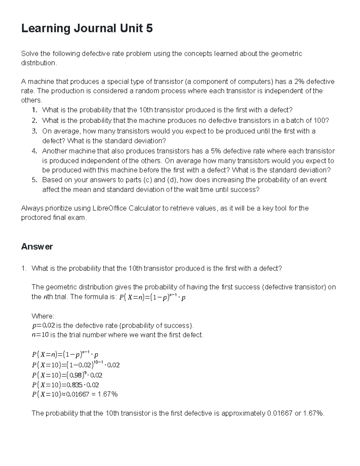 MATH 1280-01 - AY2025-T1 Introduction to Statistics Unit 5 Learning ...