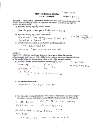 3.1, 3.2 Class W - MATH 135 - CSUF - Studocu