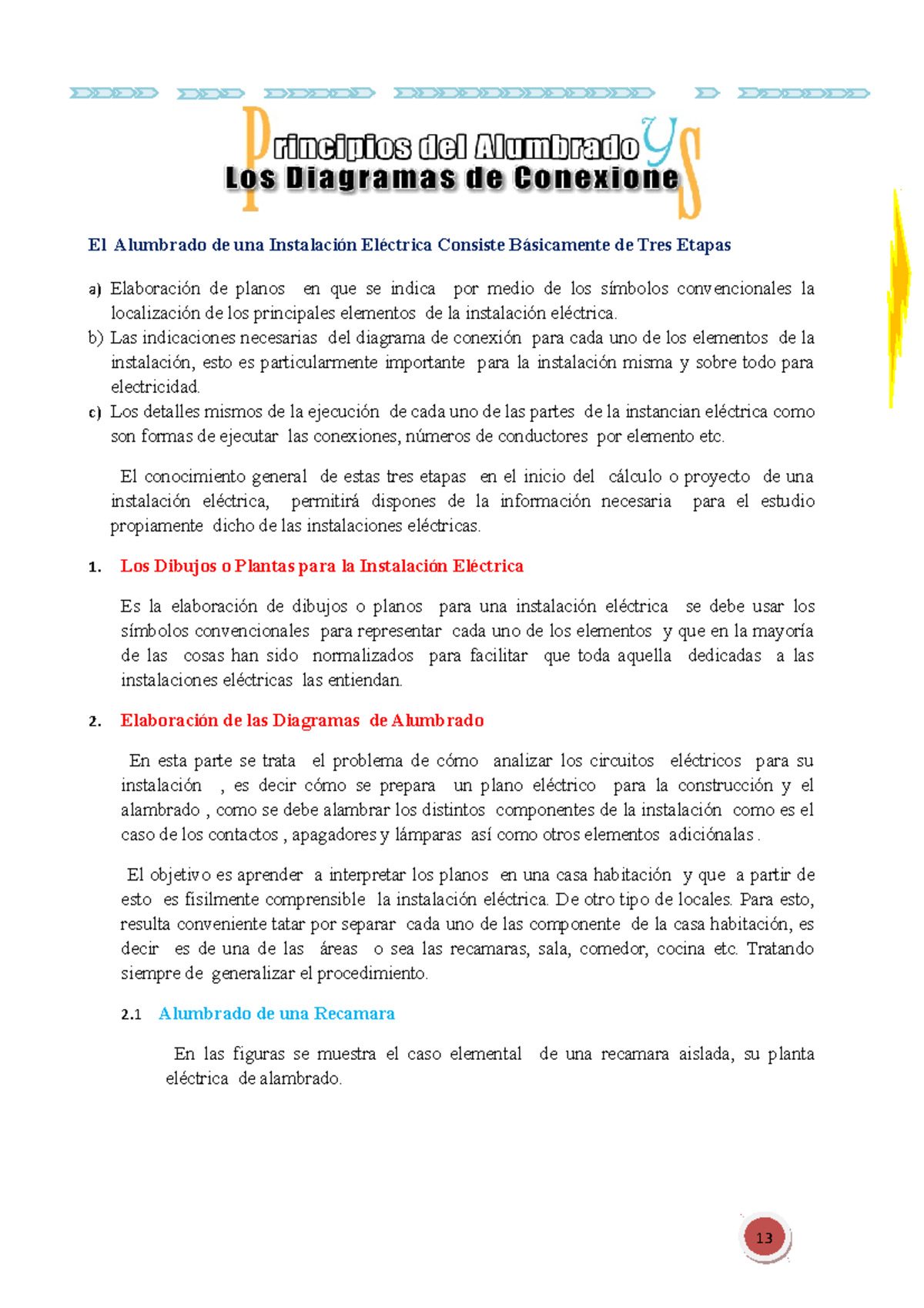 Alambrado Y Diagramas DE Conexion - El Alumbrado de una Instalación  Eléctrica Consiste Básicamente - Studocu