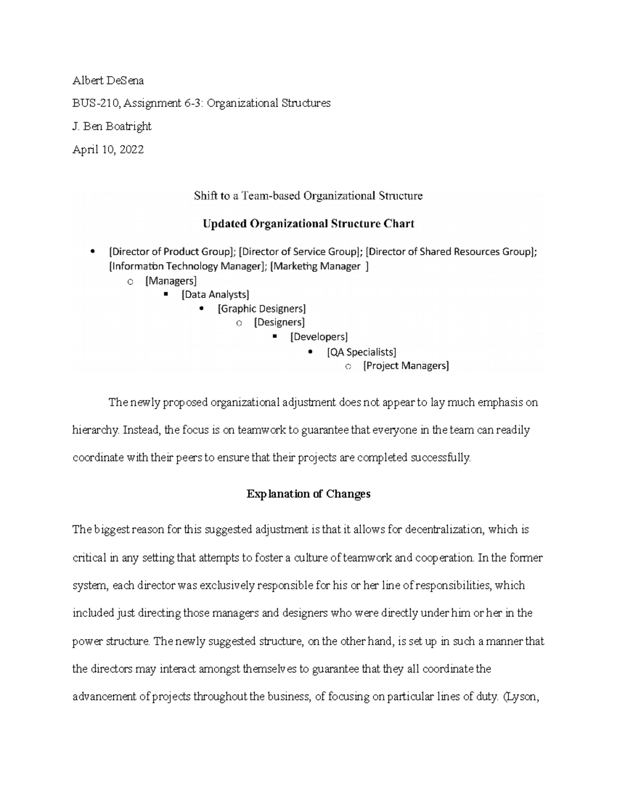 📚 Essay Sample Describing the Organizational Structure of the Teamsters