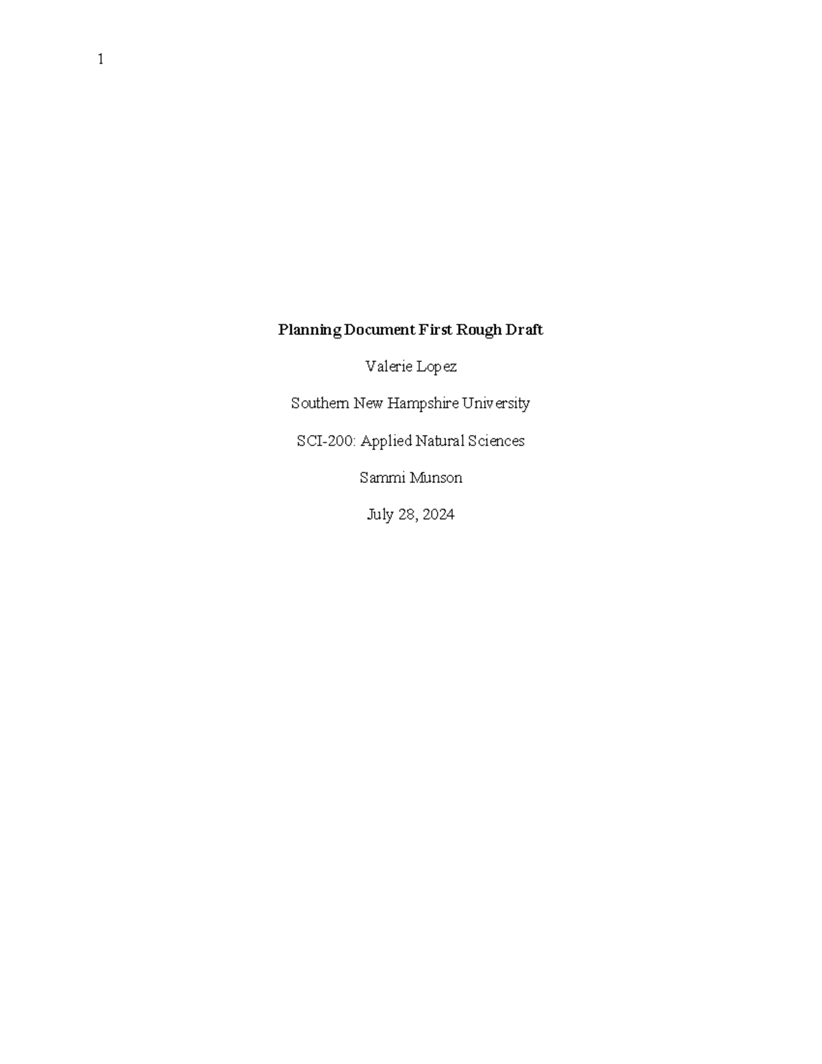 4-3 Project Part One - Panning Document First Draft - Planning Document ...