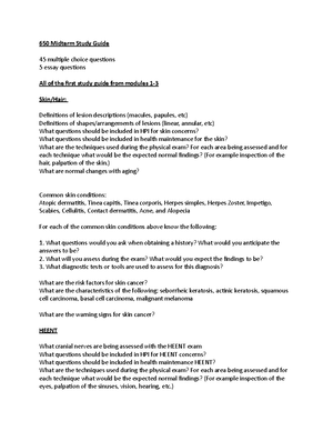 Heent SOAP Note EXAMPLE - HEENT SOAP Note Barbra Scheirer Regis College ...