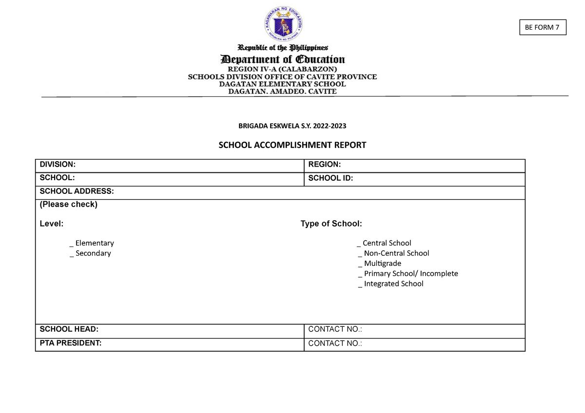 Deped Brigada Eskwela 2018 Complete Downloadable Scho 7074