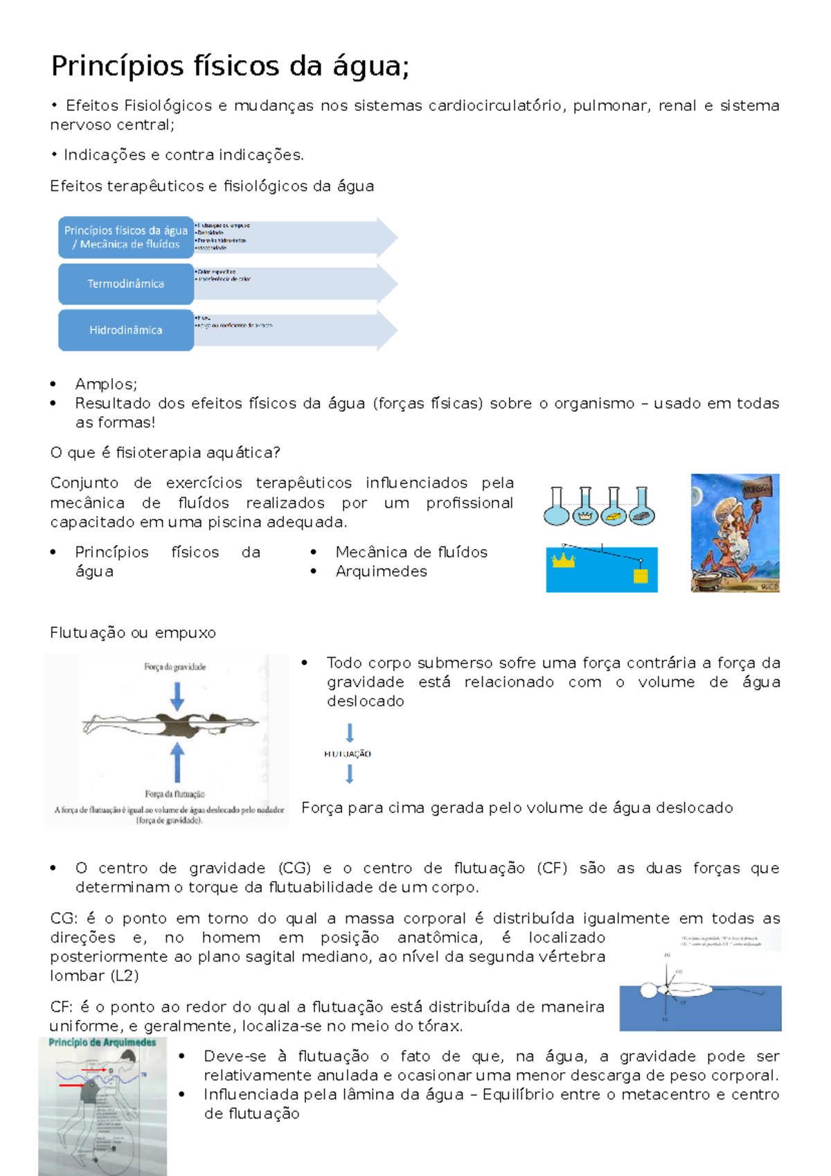 Capítulo 2: Propriedades e Princípios Físicos