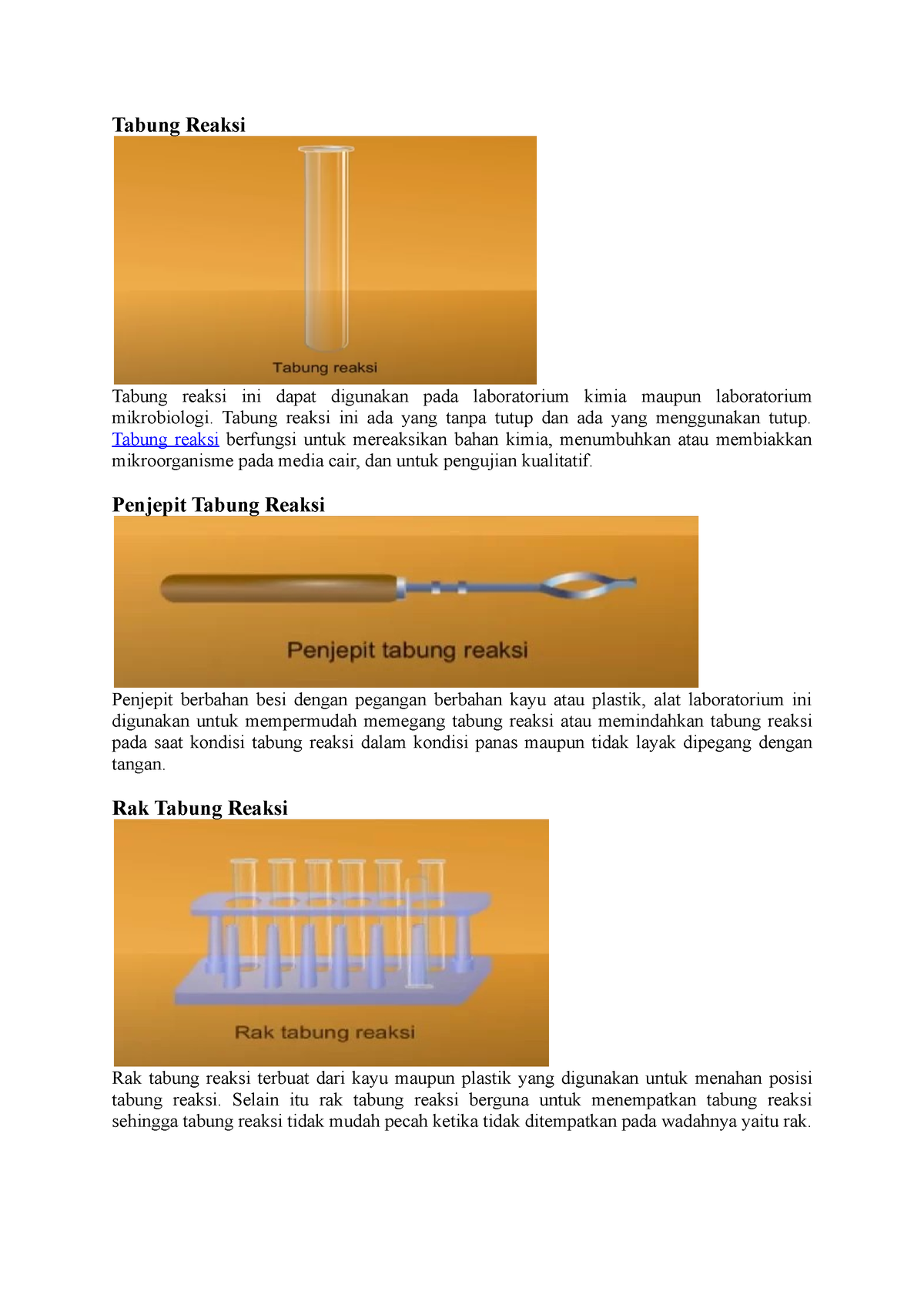 Tabung Reaksi Tabung Reaksi Tabung Reaksi Ini Dapat Digunakan Pada