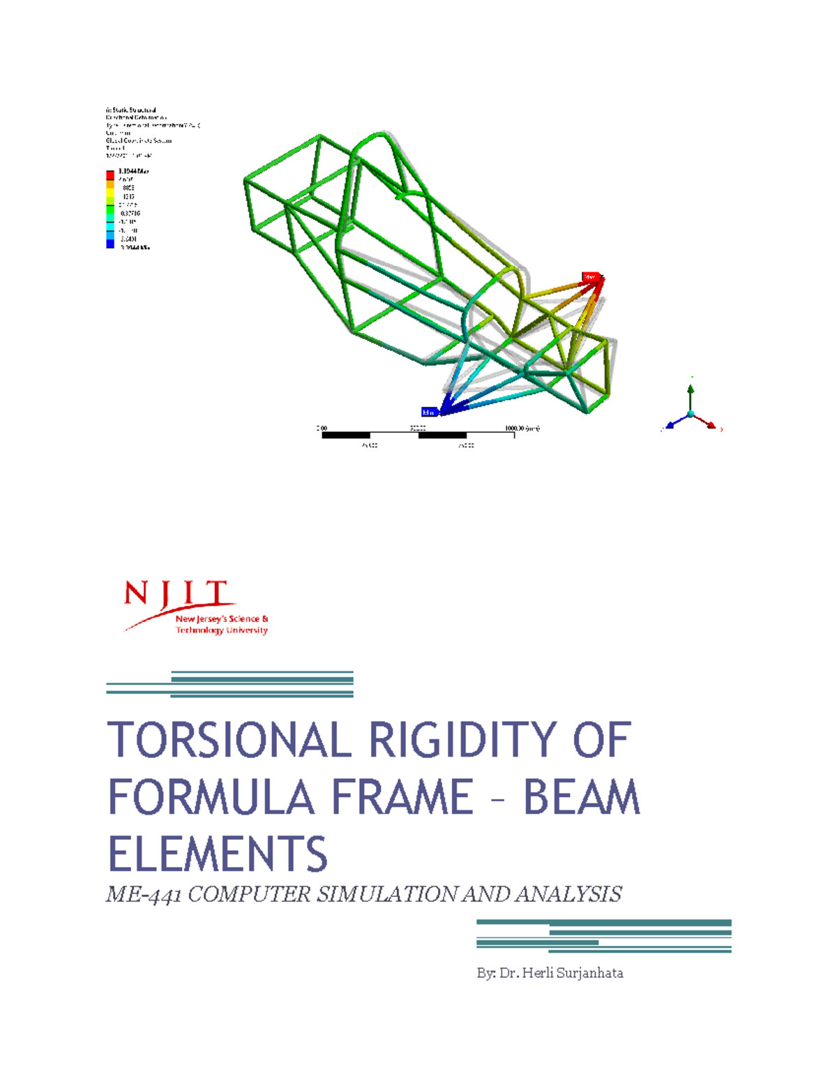 Torsional Rigidity of Formula Frame Beam Elements TORSIONAL