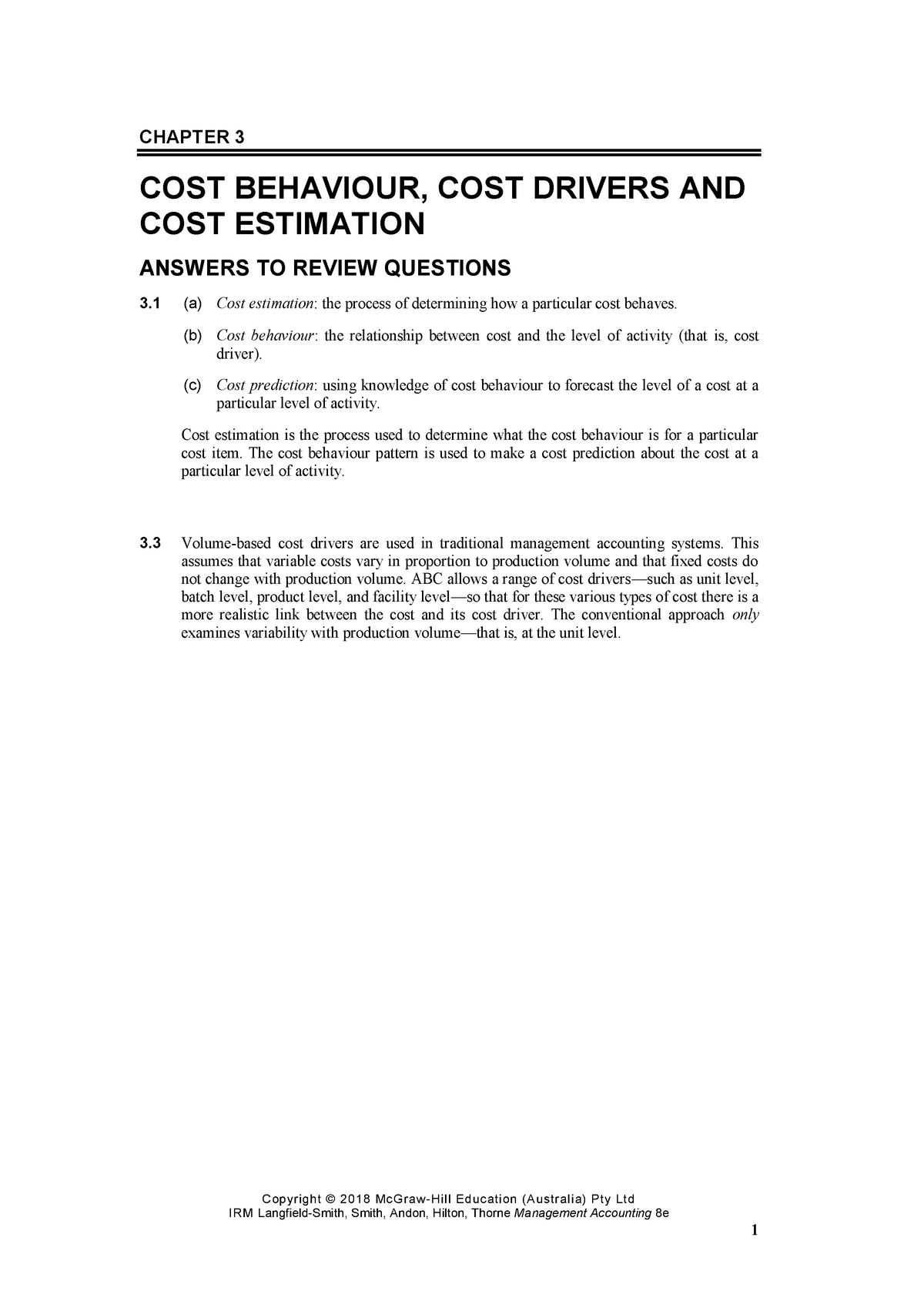 Suggested Solution Chapter 3 - Accounting - MMU - Studocu