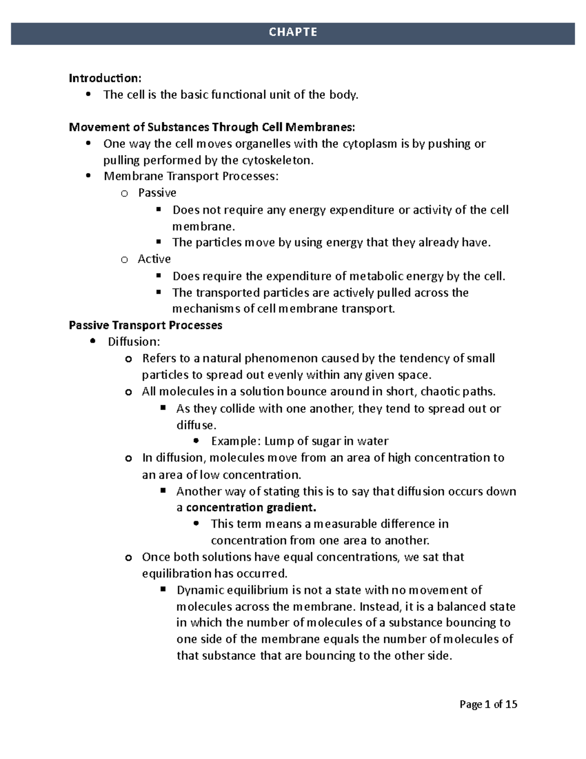 research paper outline anatomy