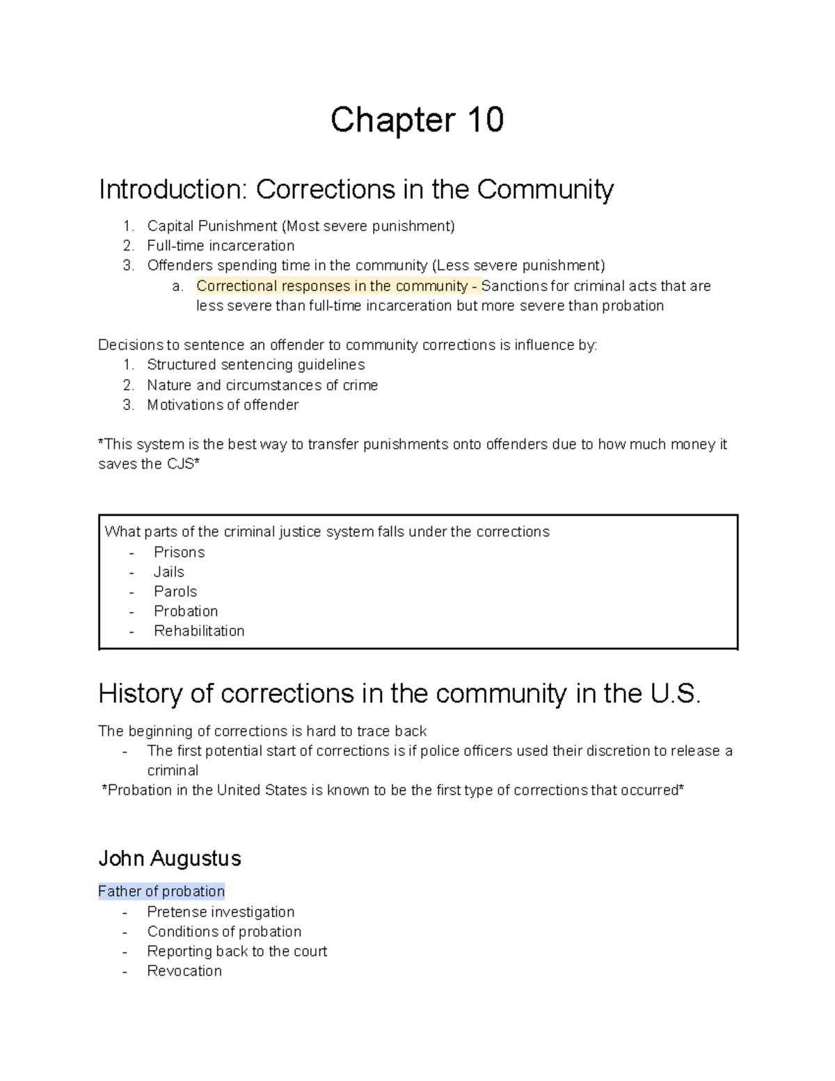 cjs-105-02-chapter-10-summary-chapter-10-introduction-corrections-in