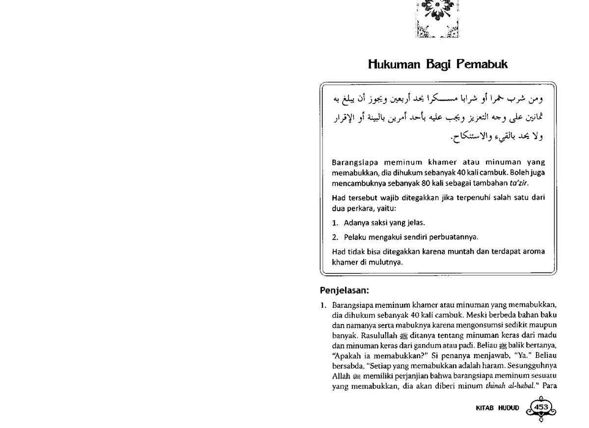 Fiqih Islam Lengkap Madzhab Syafi'i-151 - KITAB HUDUD -@ O L Ffi- Ffi ...