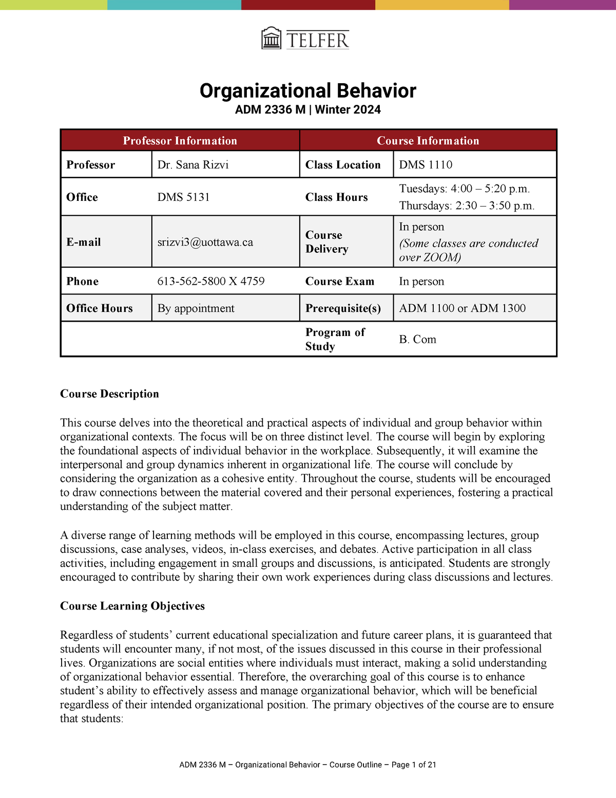 ADM 2336 Winter 2024 Syllabus Organizational Behavior ADM 2336 M   Thumb 1200 1553 