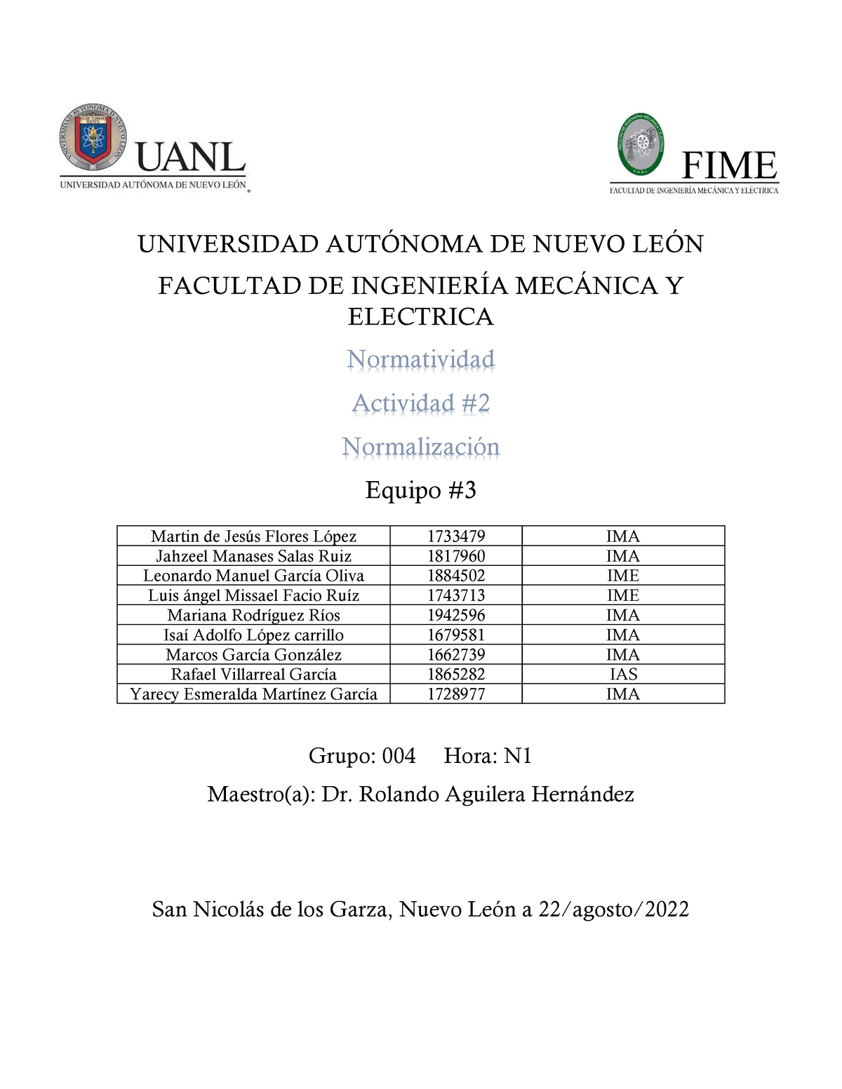 Actividad 2 - Tarea - UNIVERSIDAD AUT”NOMA DE NUEVO LE”N FACULTAD DE ...