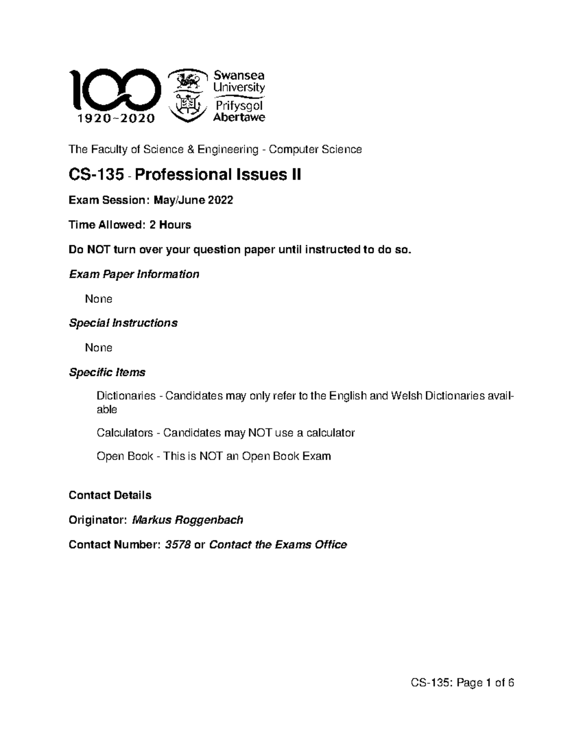 CS-135 2022 - GG not much - The Faculty of Science & Engineering ...