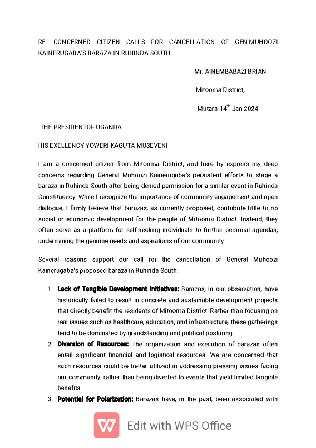 my-letter-to-the-president-re-concerned-citizen-calls-for