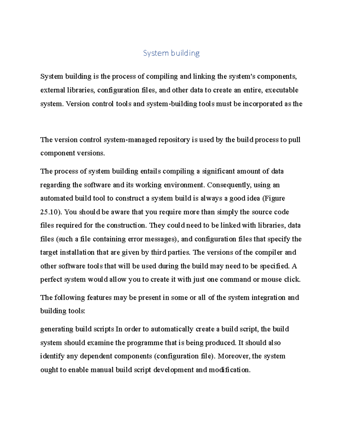 System building - System building System building is the process of ...