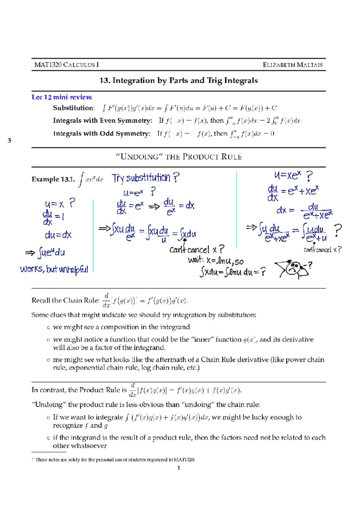 Lecture 13 Notes 13 Mat Uottawa Studocu