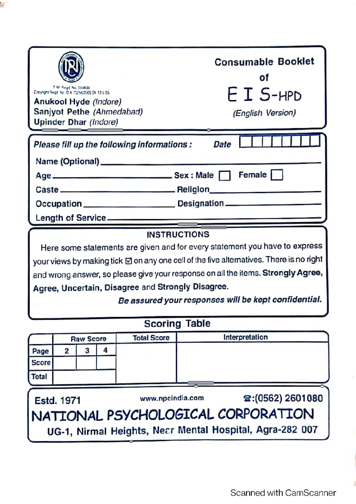 Eis Naaaa masters in psychology IGNOU Studocu