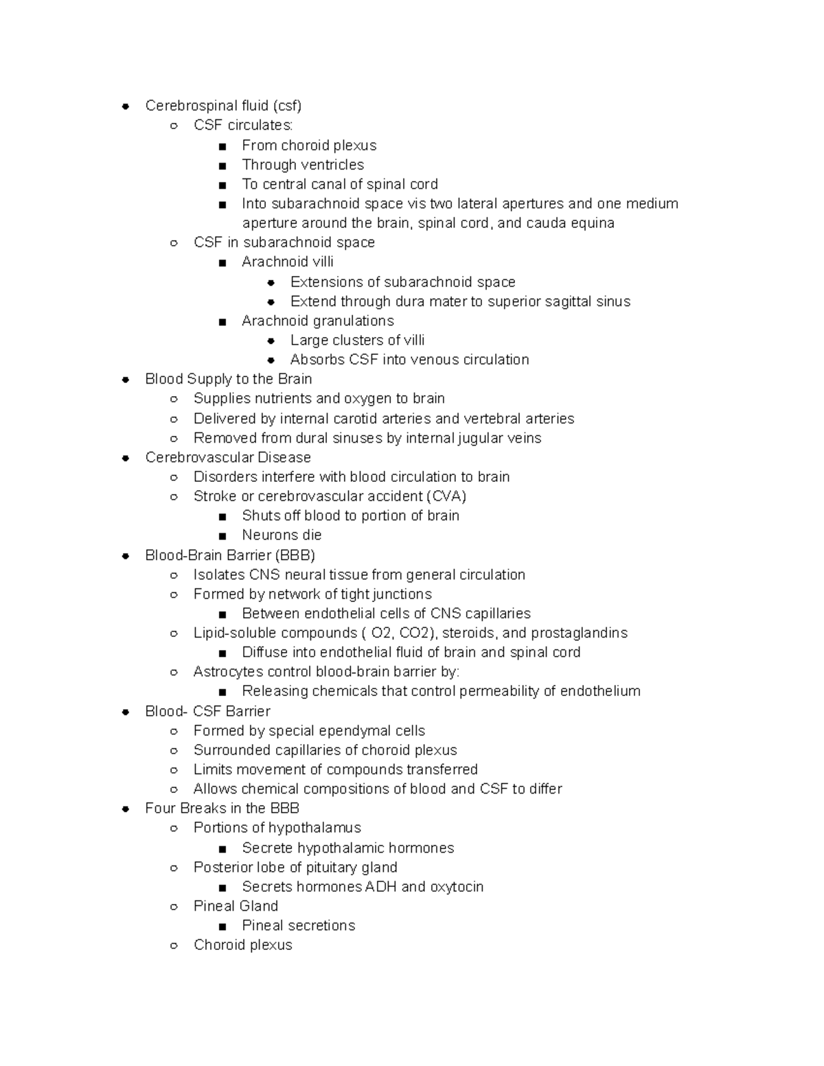 Untitled document-5 - Anatomy and physiology 2 lecture notes,Prof ...