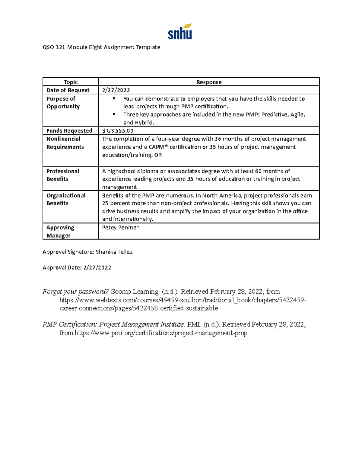 Module 8 - Coursework - QSO 321 Module Eight Assignment Template Topic ...