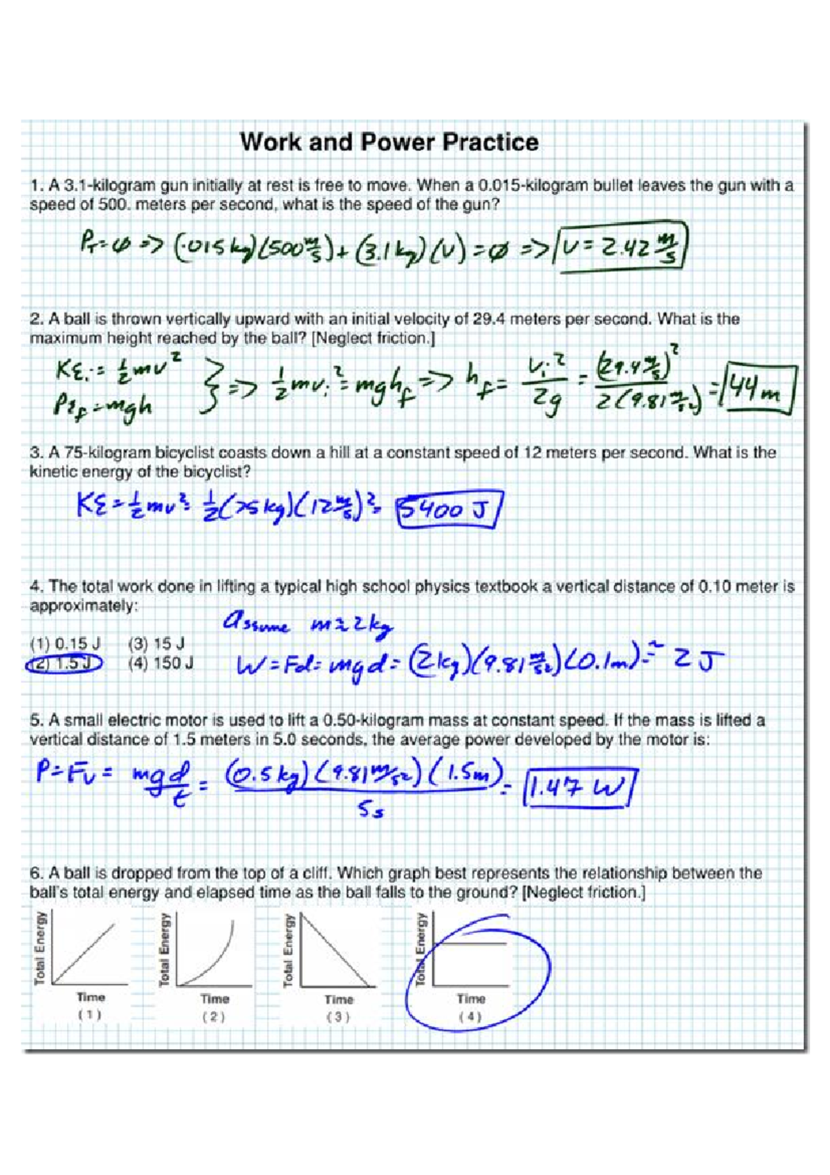 Worksheet Answers - Studocu