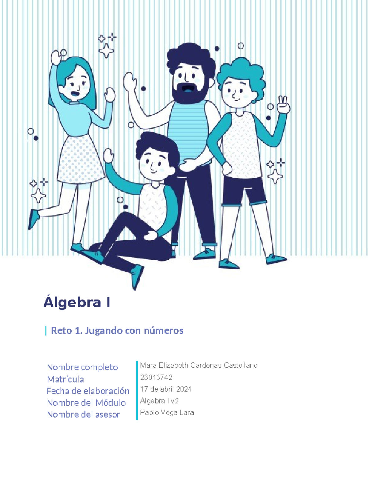 Cardenas Mara ÁLG R1 U1 - Álgebra I | Reto 1. Jugando con números ...