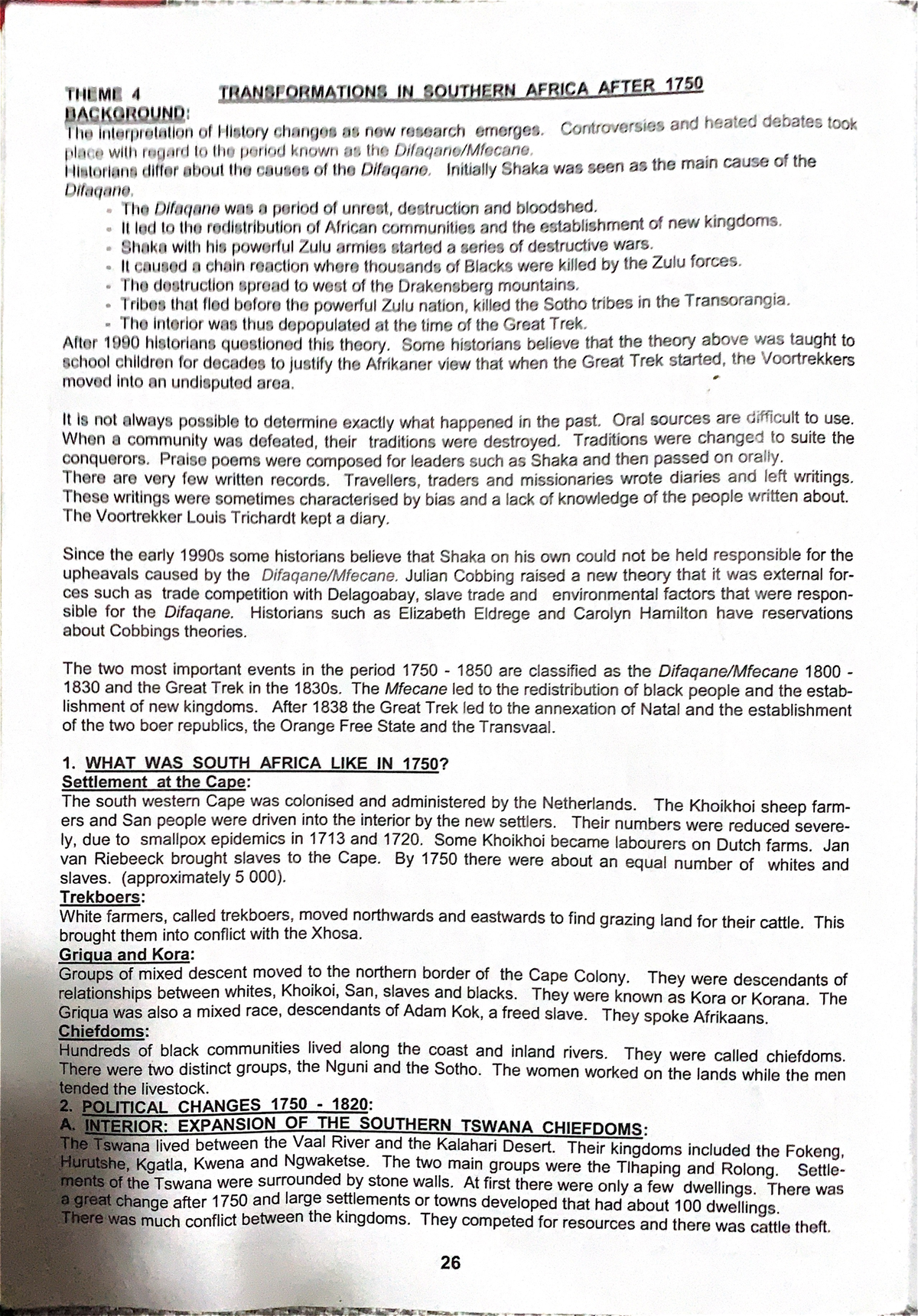 Grade term 2 - Study guide - OPV 212 - Studocu