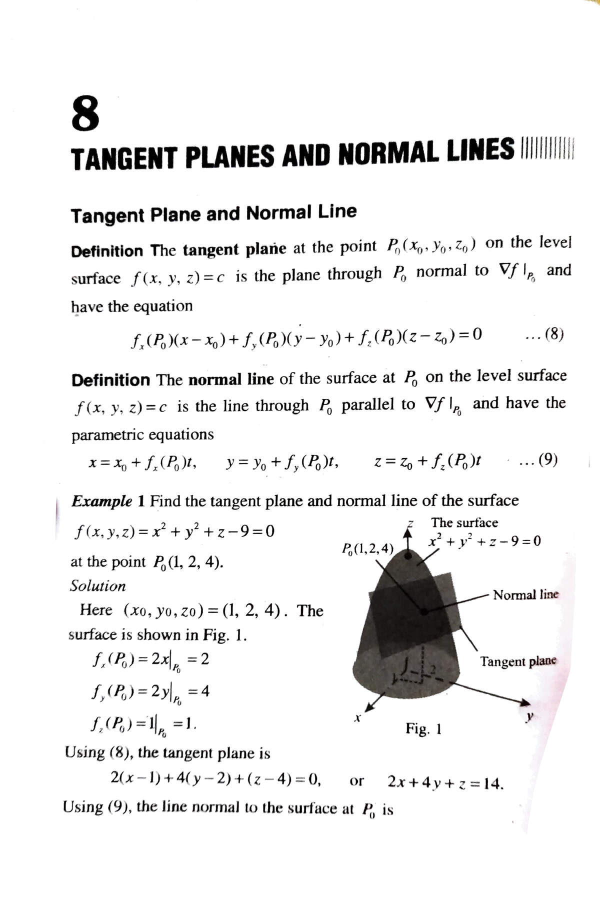 tangent-planes-and-normal-lines-in-vector-calculus-8-tangent-planes