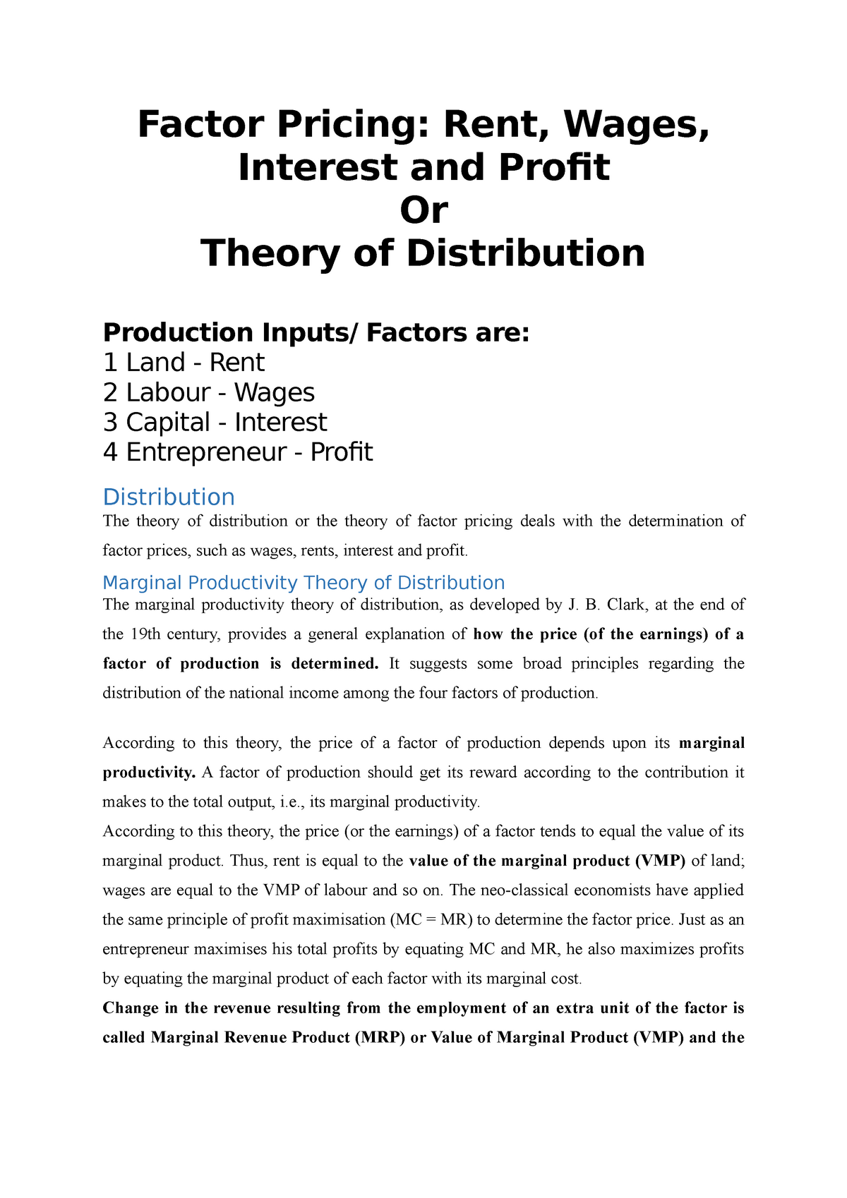 unit-5-factor-pricing-lecture-notes-4-factor-pricing-rent-wages