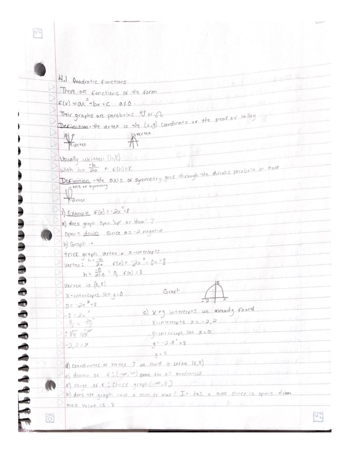 chapter 4.1 notes - MAC 1105 - Studocu