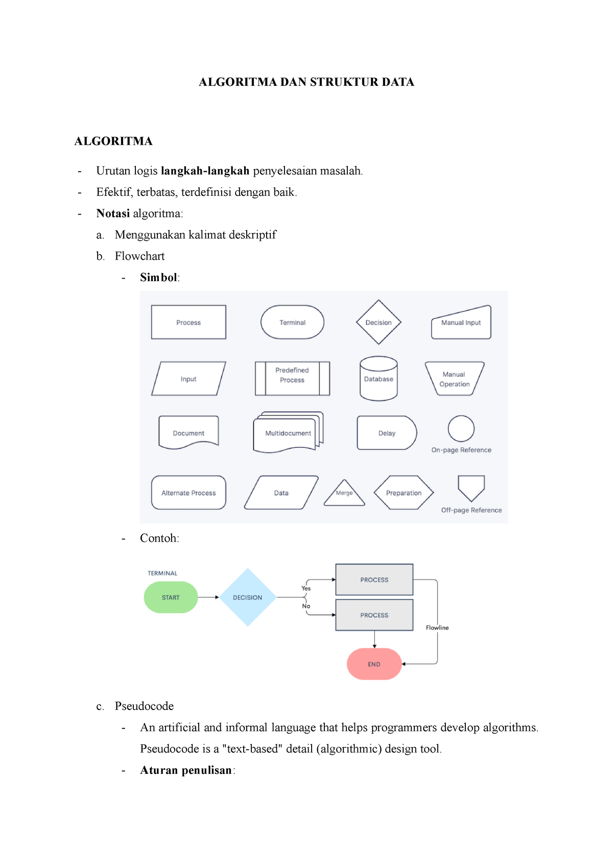 ASD - Algoritma Dan Data Type - ALGORITMA DAN STRUKTUR DATA ALGORITMA ...