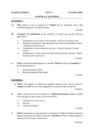 Exam January 2015, questions - SKAA 2112 SAB 2112 1 FINAL EXAMINATION ...