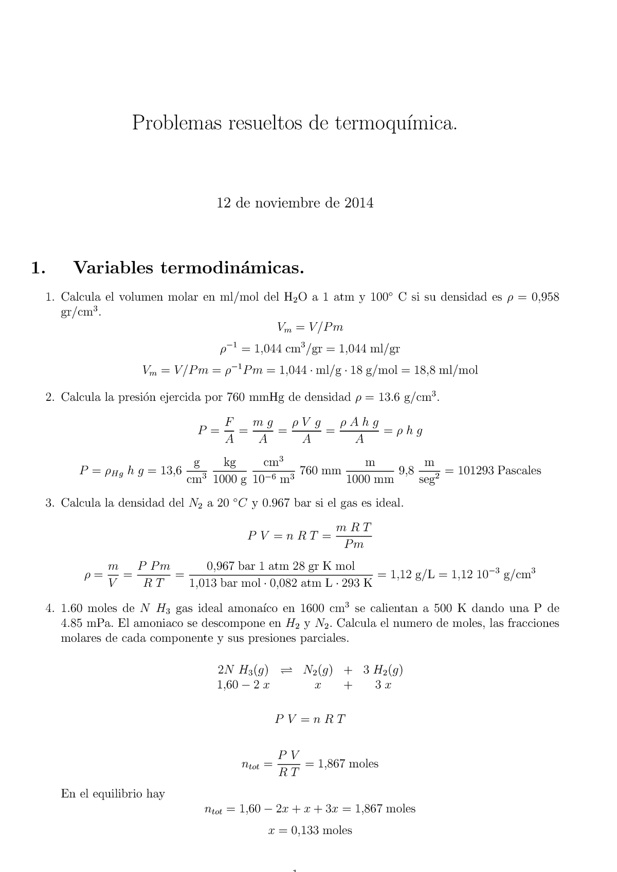 Problemas Resueltos Tema5 - Problemas Resueltos De Termoqu ́ımica. 12 ...