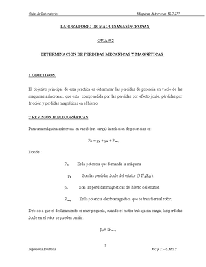 Informe 4 Maquinas Asincronas - UNIVERSIDAD MAYOR DE SAN SIMON FACULTAD ...