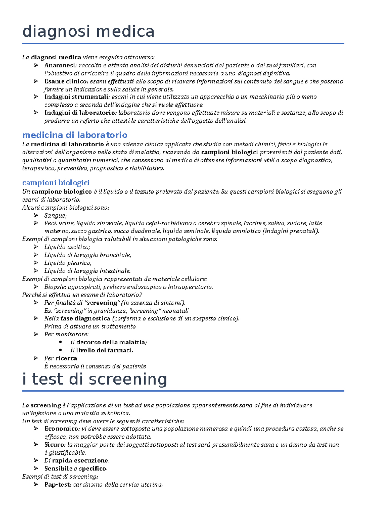 Scienze tecniche di medicina di laboratorio diagnosi medica La diagnosi medica viene eseguita Scienze tecniche di medicina di laboratorio diagnosi medica La diagnosi medica viene eseguita