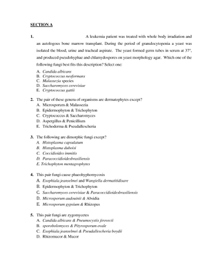 Mcqs With Answers Microbiology - Studocu